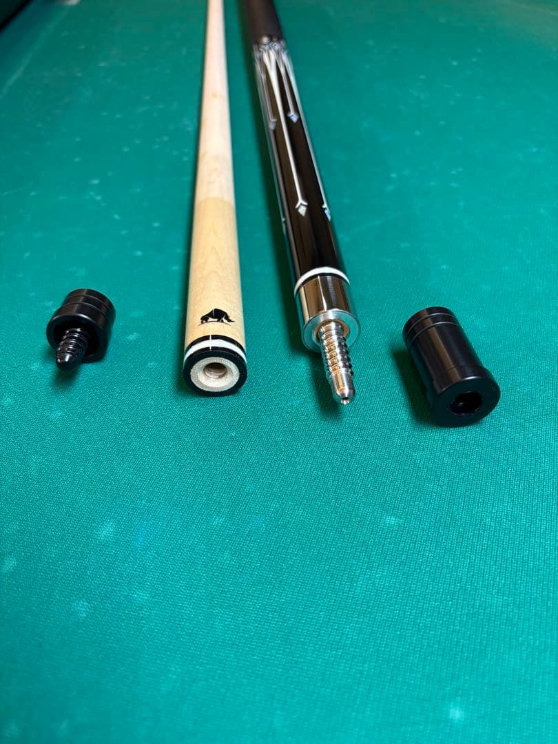 ビリヤードプリントキュー　ラジアルジョイント