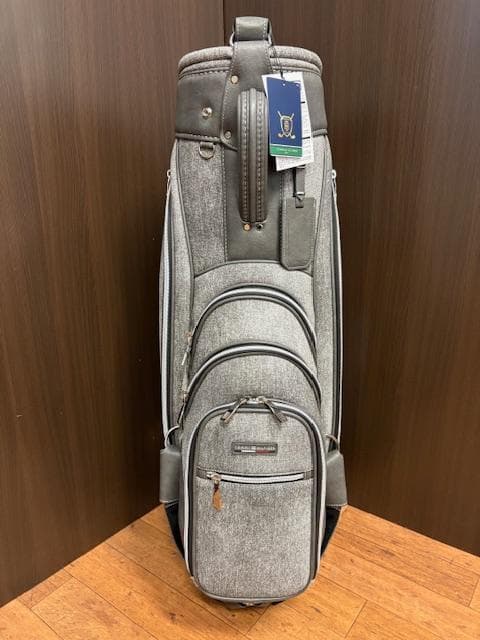 新品   トミーヒルフィガー キャディバッグ グレー