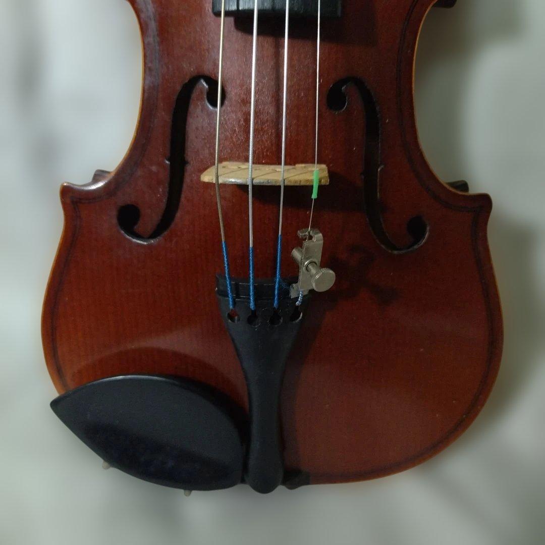 ♥4才前後の子供用♥スズキバイオリン1/10♥品番101♥弓、ケ―ス、松脂付き