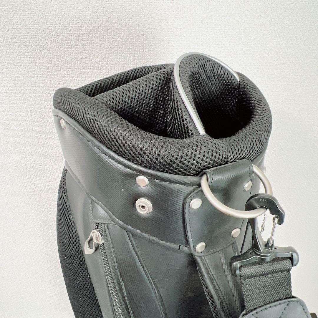 MIZUNO ミズノ キャディバッグ ブラック 5分割 カートタイプフード付9型