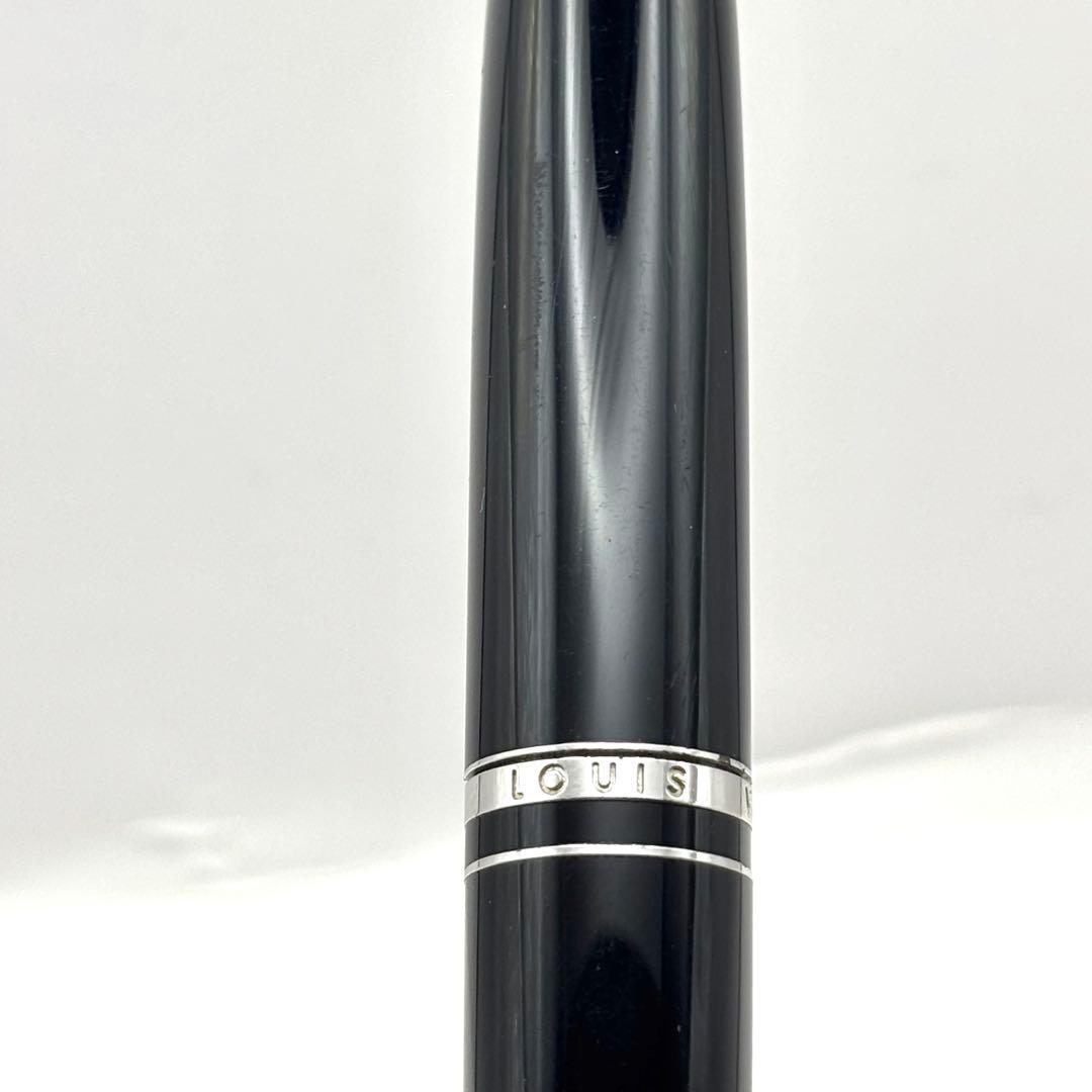 【美品】ルイヴィトン ドック ダブルラッカー ツイスト式 ブラック ボールペン