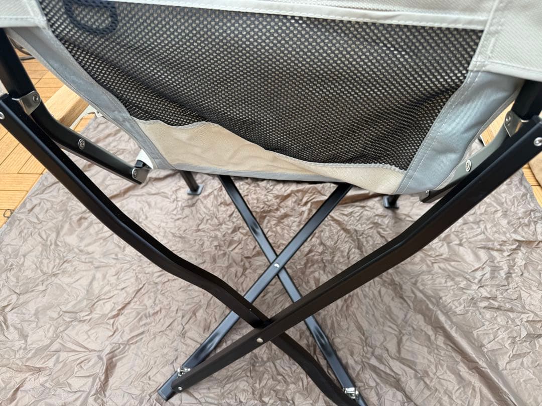 スノーピーク アウトドアチェア グレー