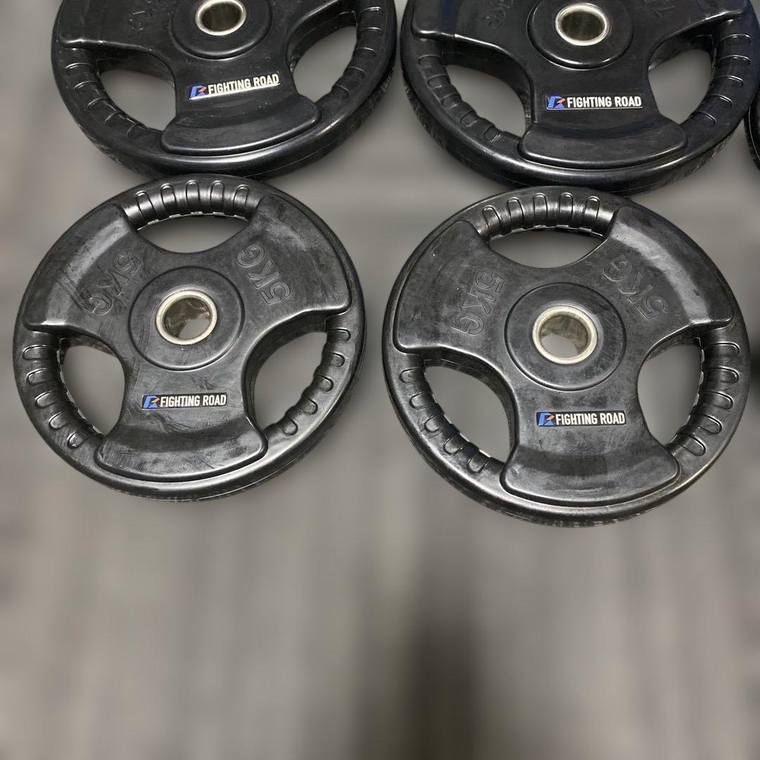 バーベルプレートセット。 ファイティングロード