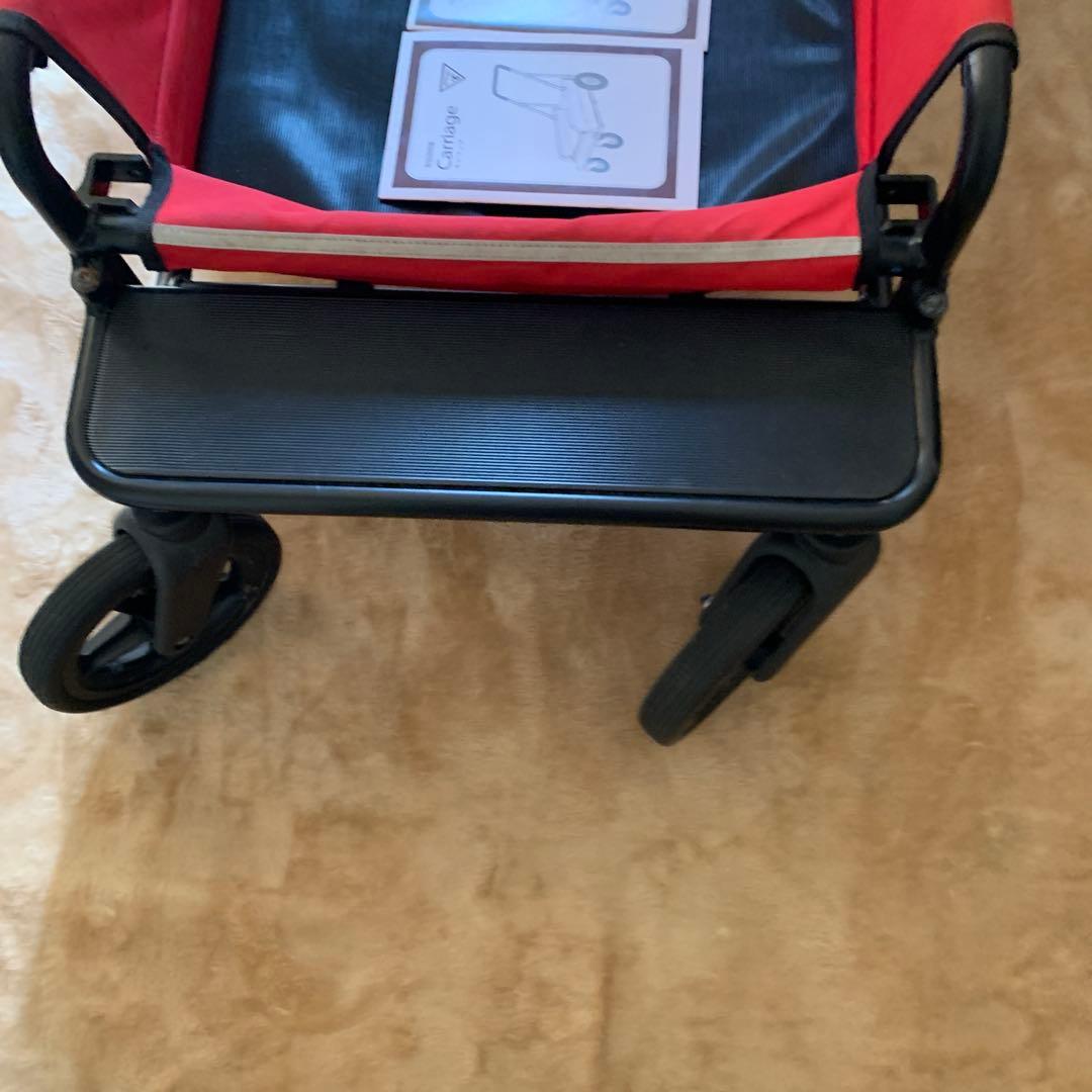 大型犬エアバギーキャリッジカートリストストラップ付き定価七万カートおしてても安定