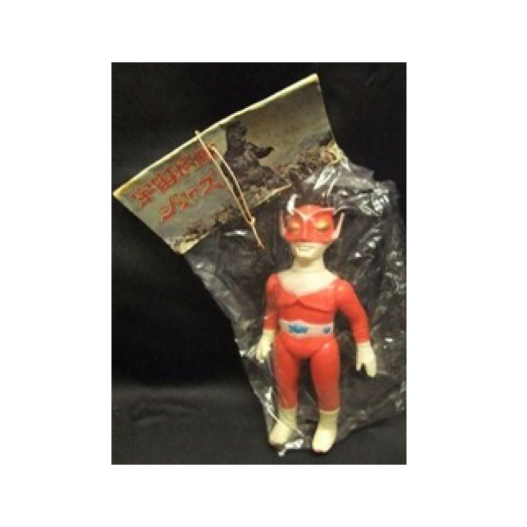 激レア 無版権 レッドマン パチ ソフビ ブルマァク マルサン ベアモデル