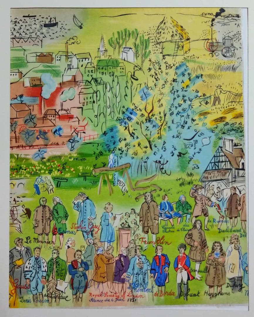 リリカ様用　Wラウル・デュフィのリトグラフ