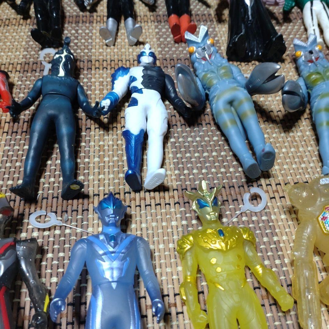 ウルトラマン　ウルトラ怪獣　仮面ライダー　ソフビ大量セット