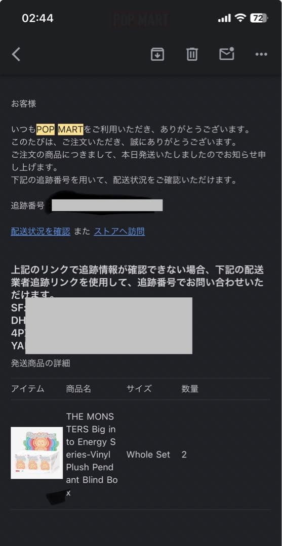 【正規品・未開封】 Labubu Big into Energy 12箱 ラブブ