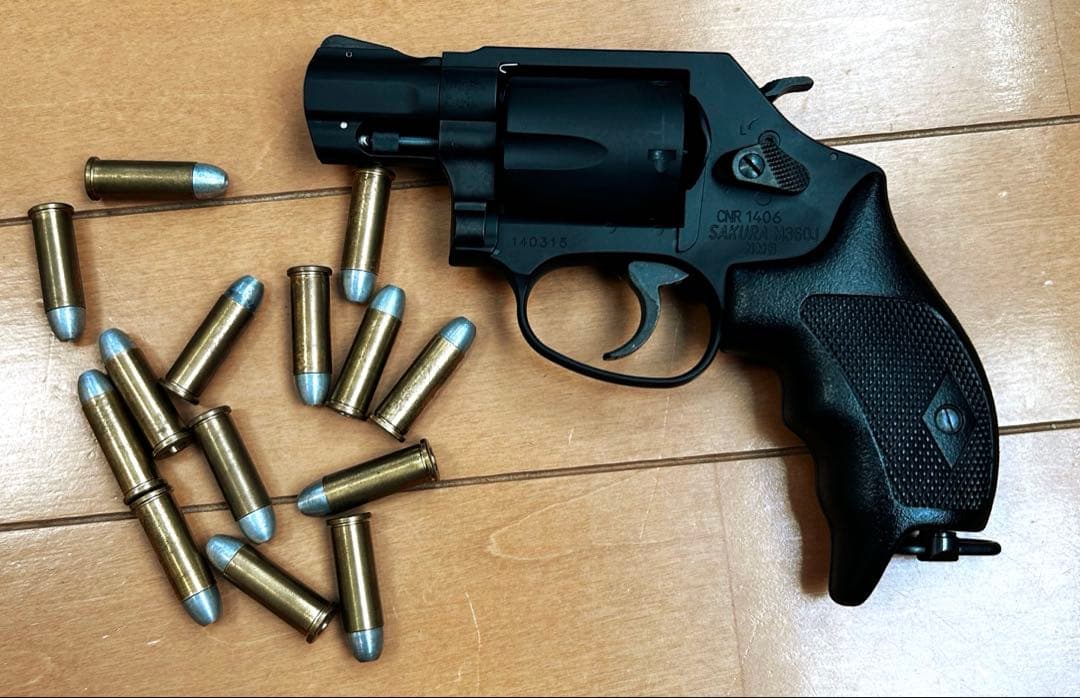 武*和様 タナカ モデルガン M360j サクラ SAKURA