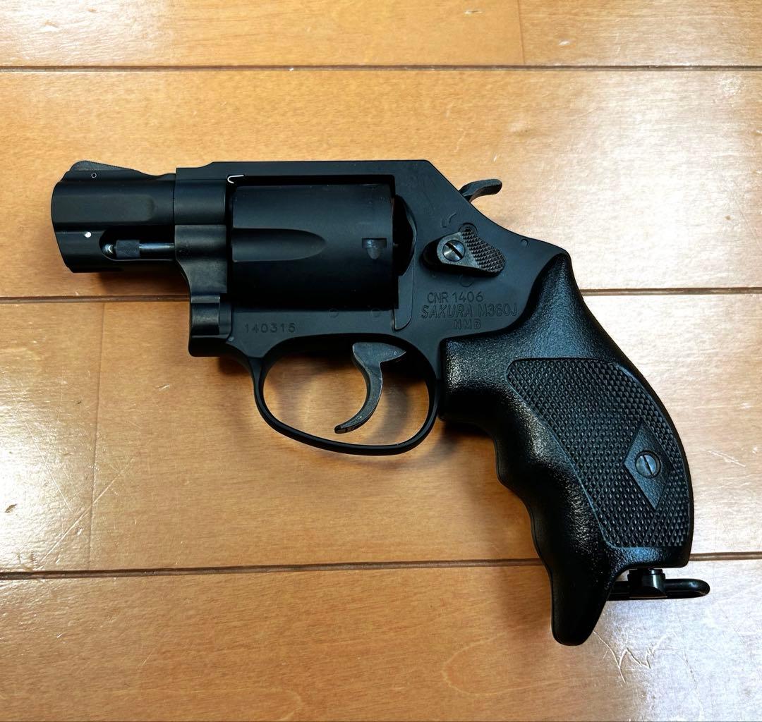 武*和様 タナカ モデルガン M360j サクラ SAKURA