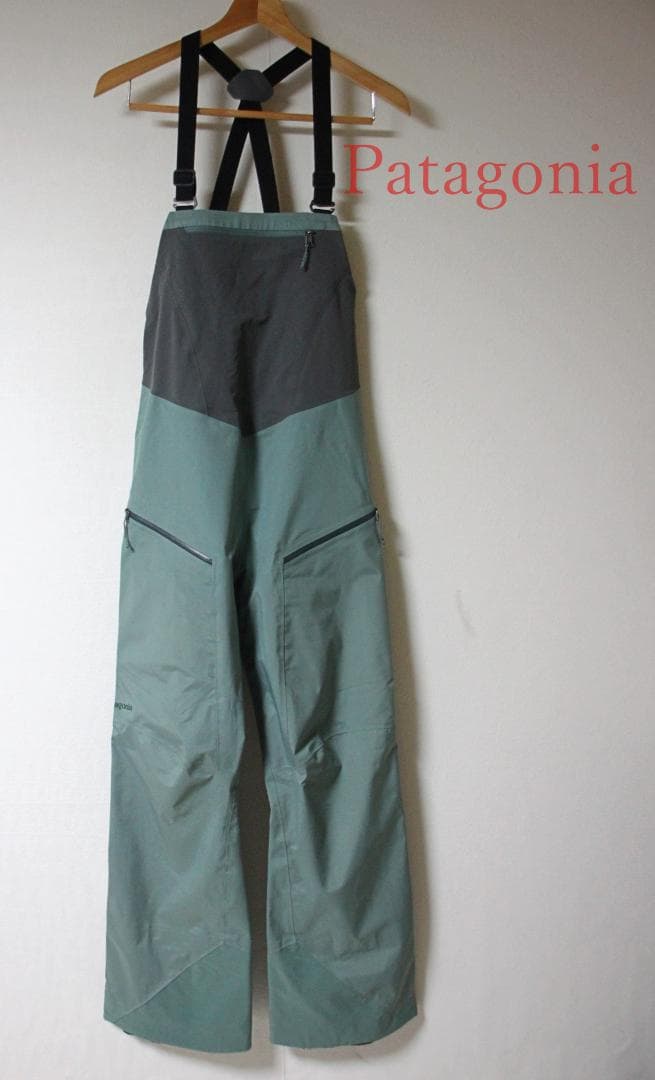 パタゴニア スノードリフター ビブ XS レディース RECCO H2NO