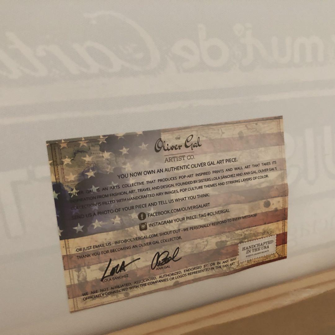 オリバーガル　アートキャンバス