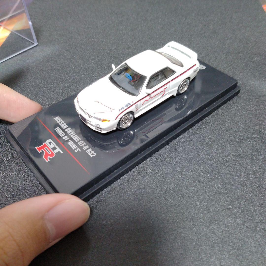 ミニカー inno mine's Nissan Skyline GT-R R32 1/64