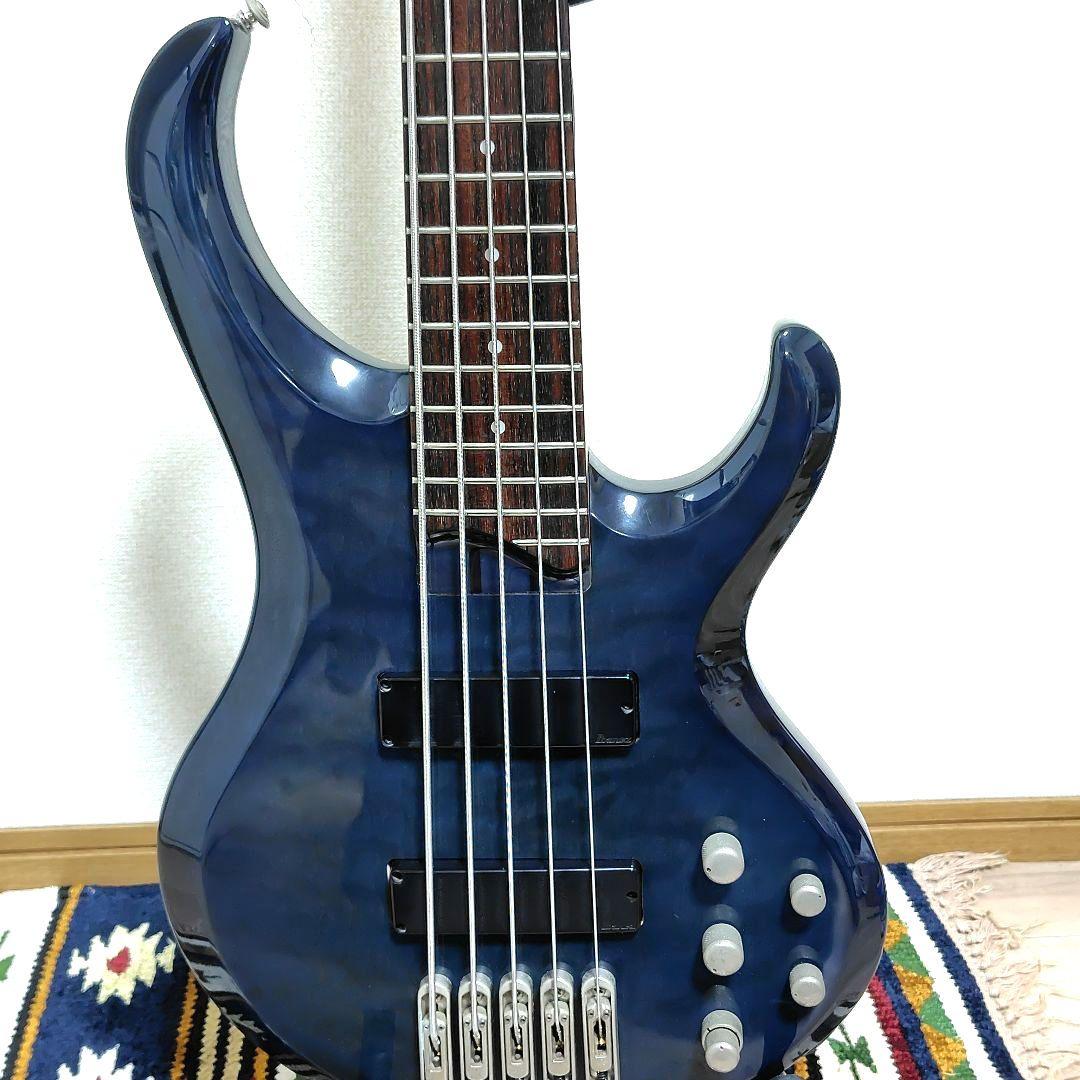 Ibanez BTB 5弦ベース BTB405QM 相当 キルトメイプル 良音