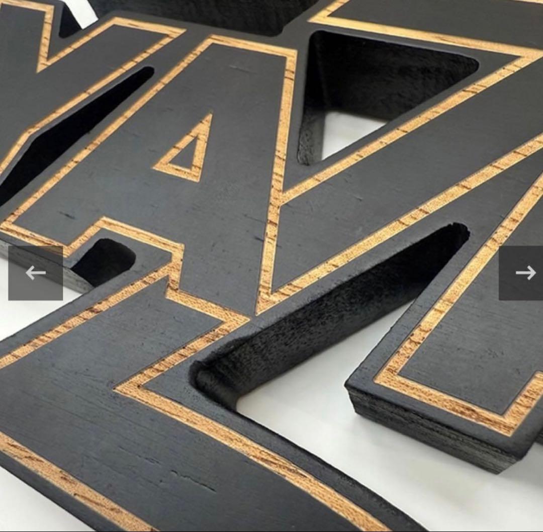 矢沢永吉 壁掛けオブジェ(ロゴ)