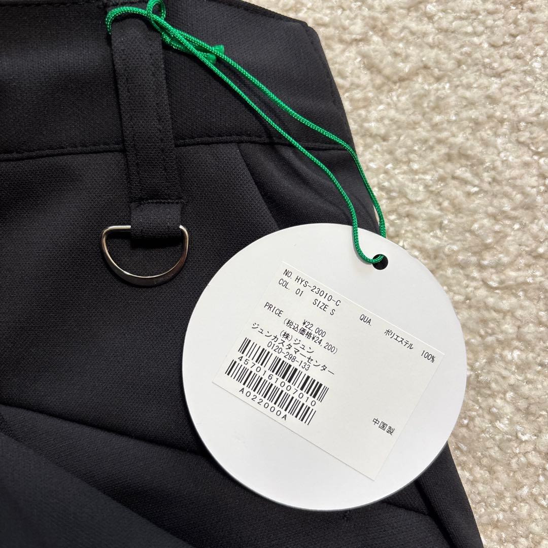 新品✩﻿ hype golf メンズSサイズ　ブラックパンツ