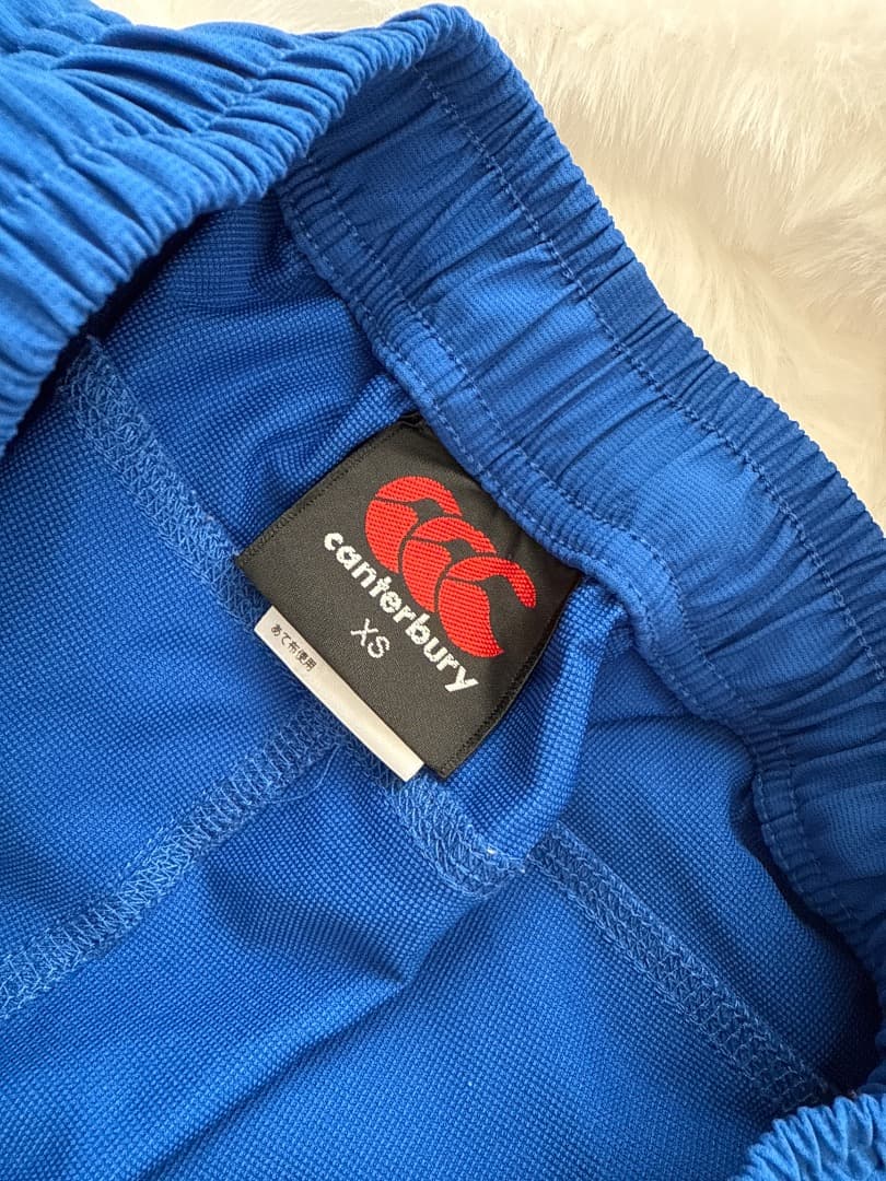 canterbury 青 長袖 ピステ