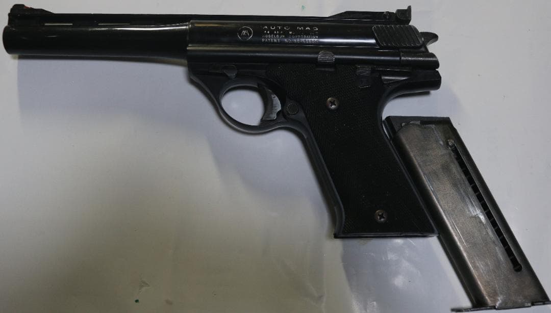 超希少！MGC製AＢＳ樹脂モデルガン オートマグ４４　発火済 合法品