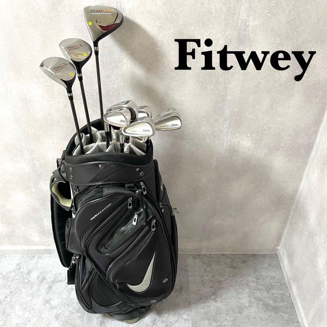 Fitway レフティ メンズ ゴルフクラブセット 10本　Rフレックス