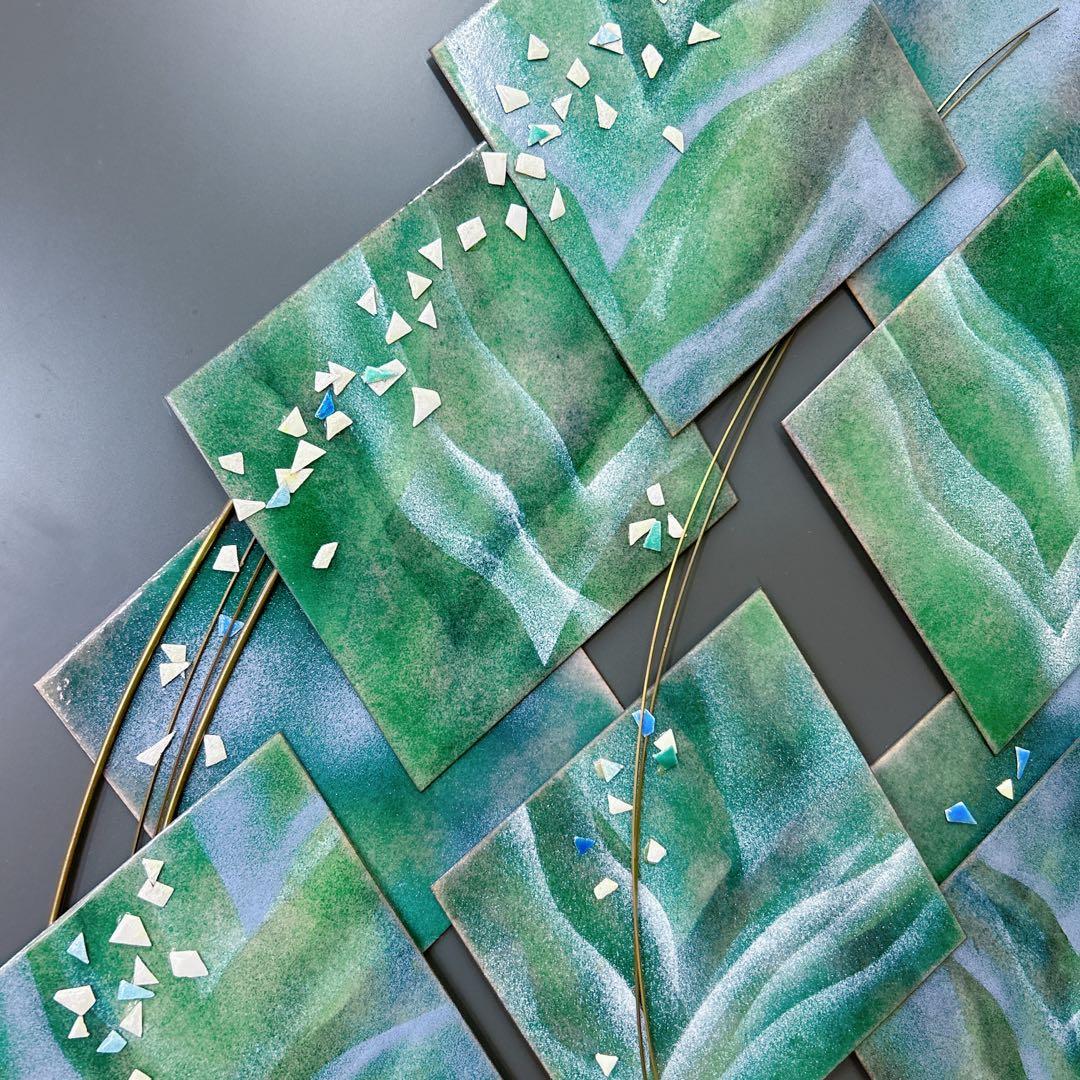 七宝焼 壁画 ⑦