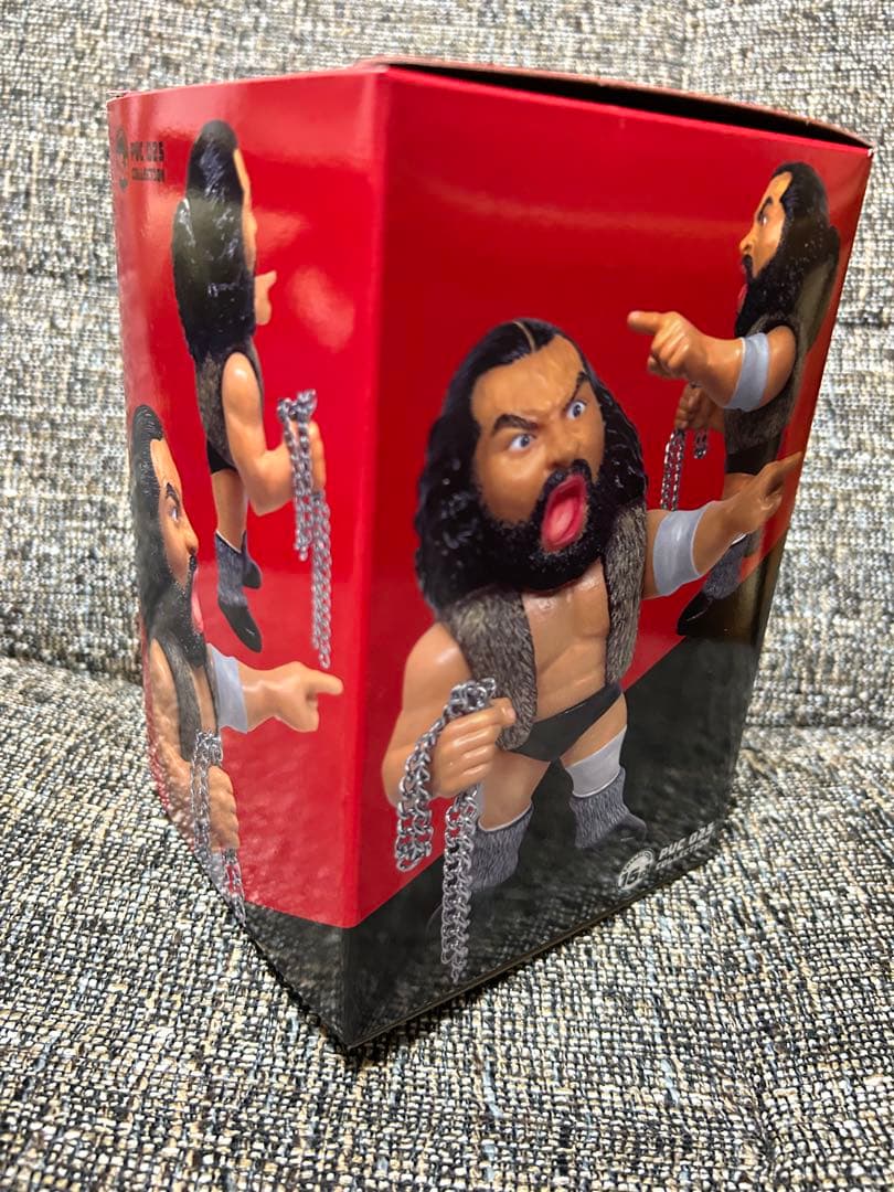 16dソフビコレクション★ ブルーザー・ブロディ チェーン付き 超獣 HAO