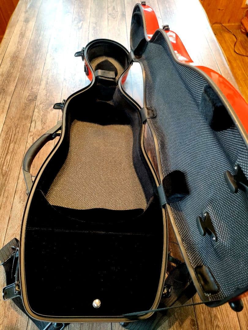 Fiumebianca バイオリンケース　4/4　チェロ型　ハードケース