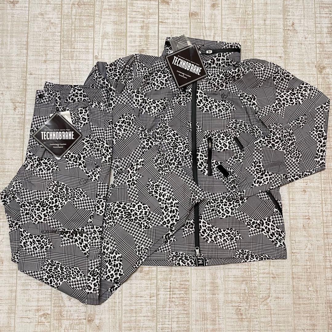 新品 パーリーゲイツ マスターバニー レインウェア 上下セット Lサイズ（5）