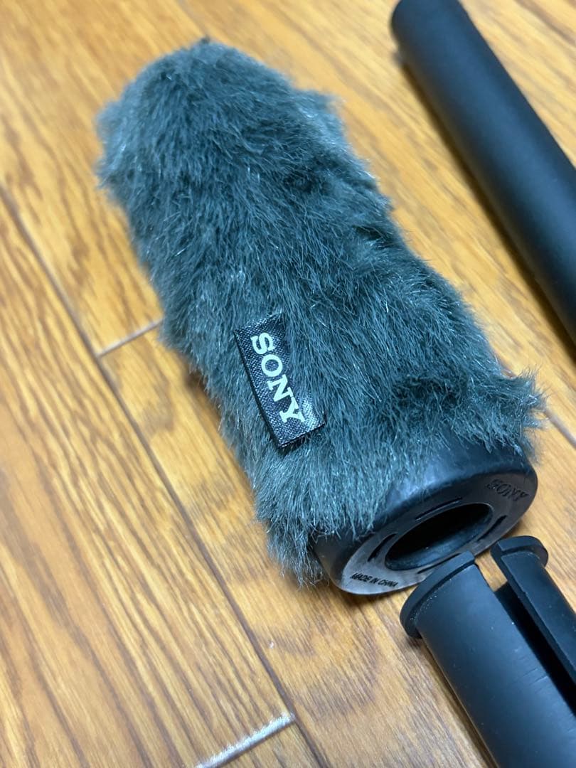 SONY ショットガンマイク ウィンドジャマー付き