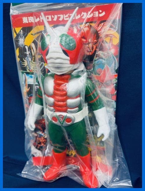 ★メディコム・トイ　東映レトロソフビ　仮面ライダーV３　未開封・新品！残１★