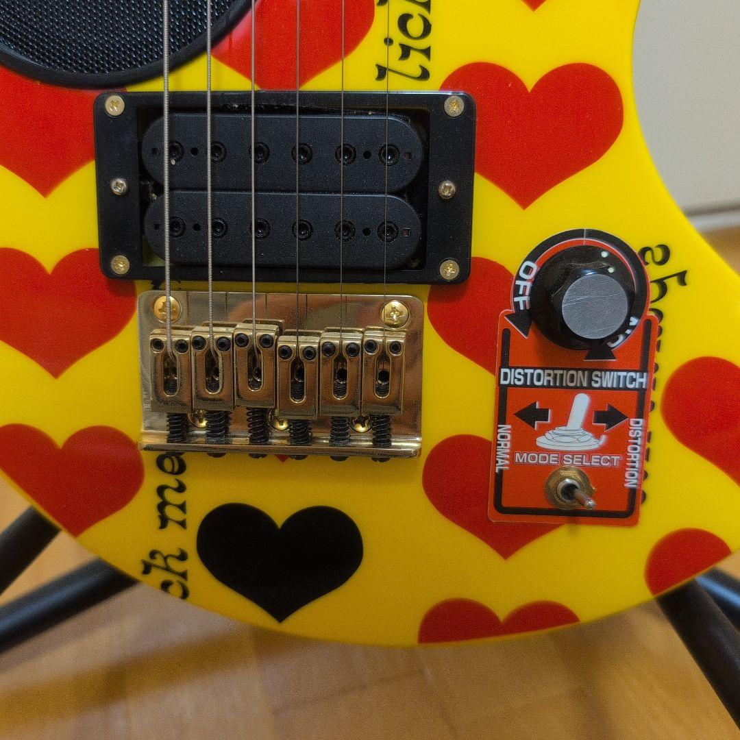 【美品】 FERNANDES フェルナンデス YELLOW HEART zo-3