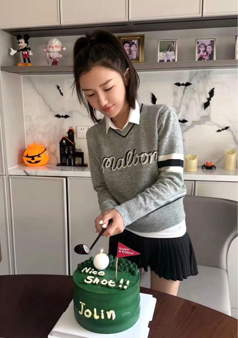 新品未使用 ゴルフ malbon マルボン レディース セーター Lサイズ