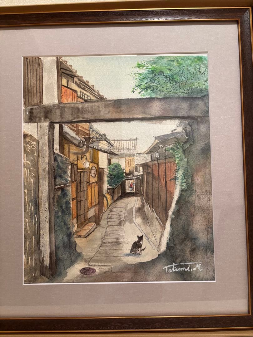 ★絵画・額装★京都の風景
