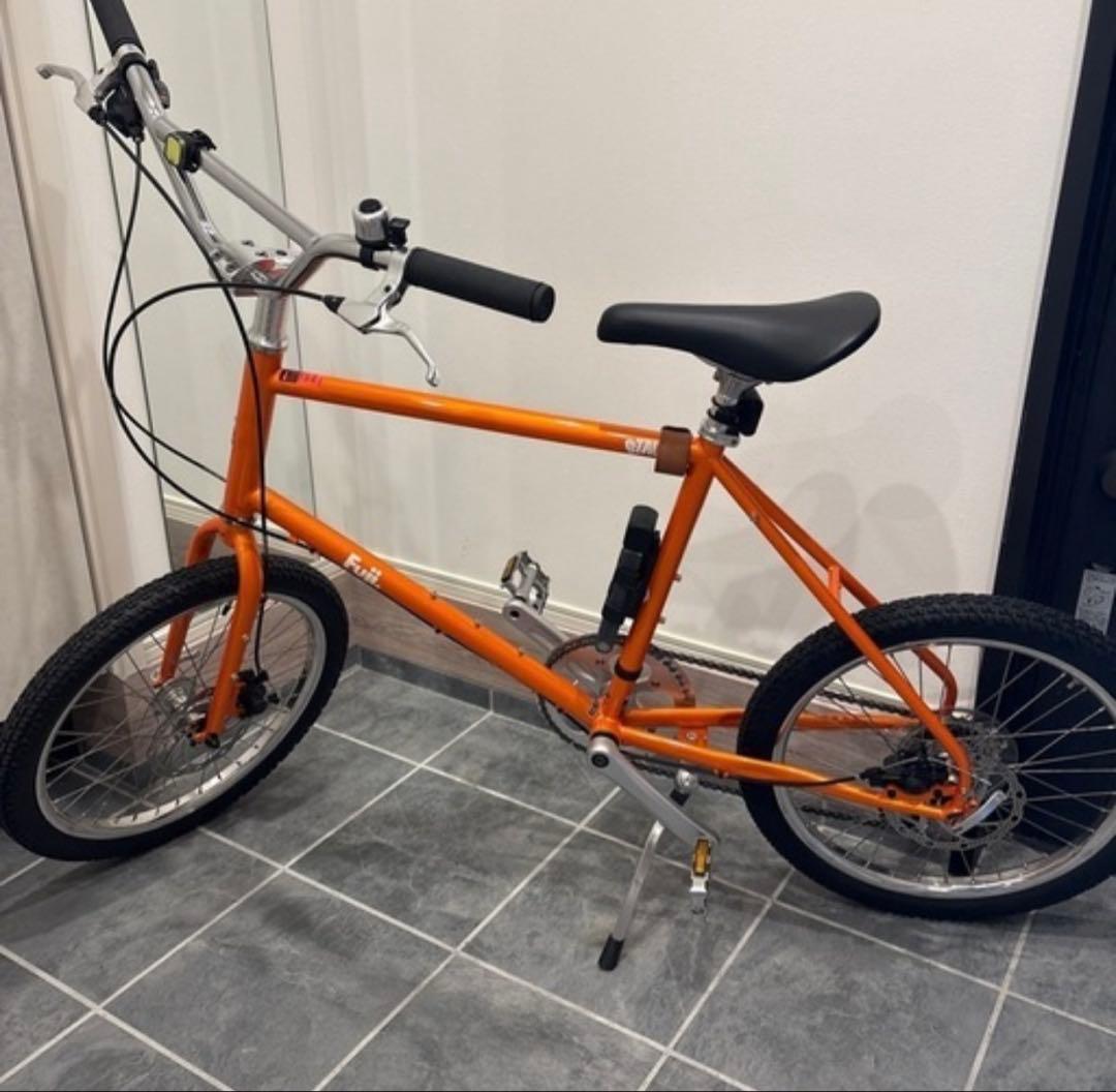 CHARFUJI オレンジ ミニベロ