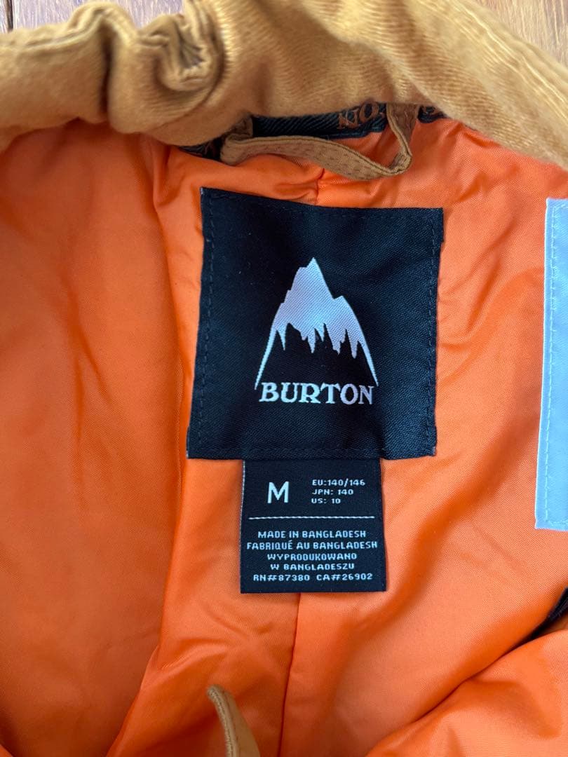 【新品】Burton 子ども用スノーボードウェア　Mサイズ