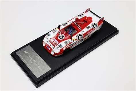 シグマ・MC７４★ルマン優勝30周年メモリアルミニカー★１９７４年★マツダ特注