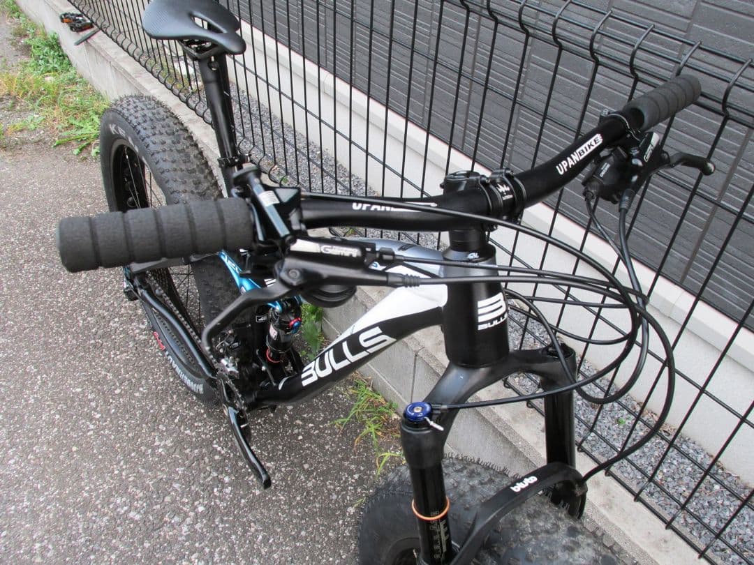 【軽量】ファットバイク フルサス MTB 【手渡し限定】