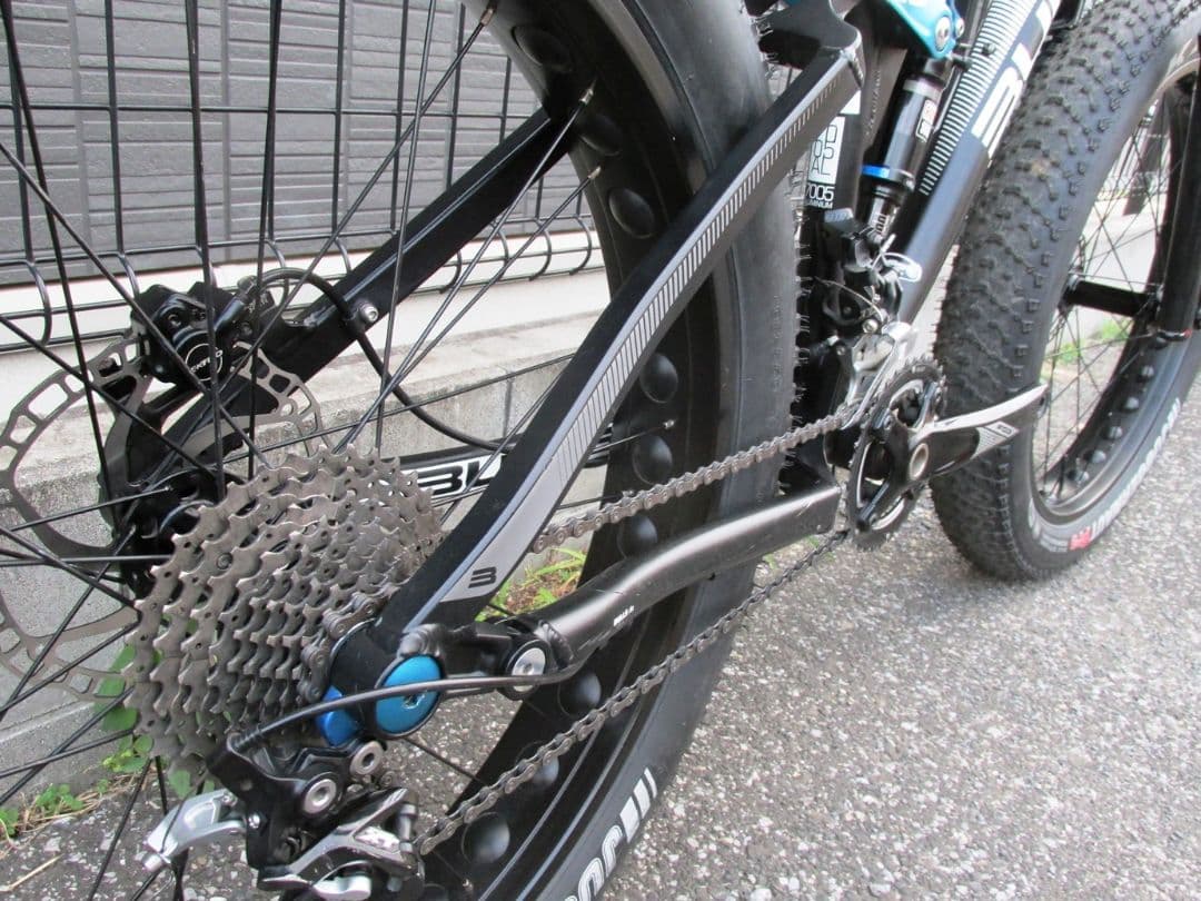 【軽量】ファットバイク フルサス MTB 【手渡し限定】