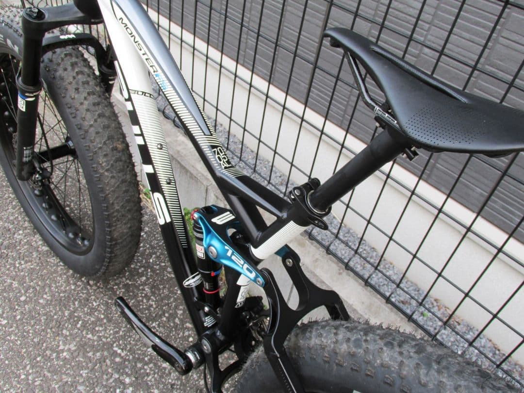 【軽量】ファットバイク フルサス MTB 【手渡し限定】