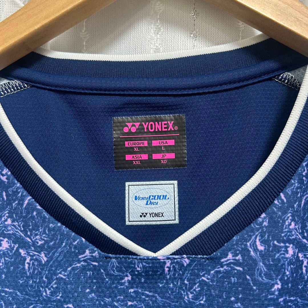 YONEX ゲームシャツ　背面熊本付き