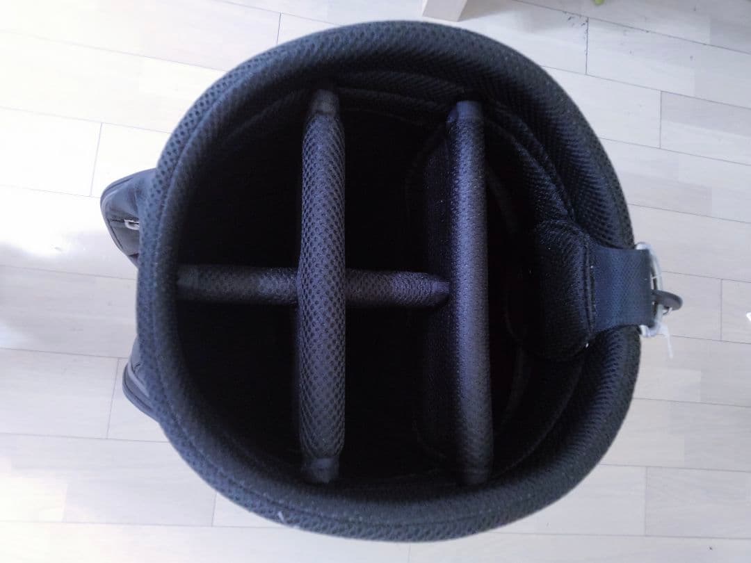 TOURB ゴルフキャディバッグ 赤黒