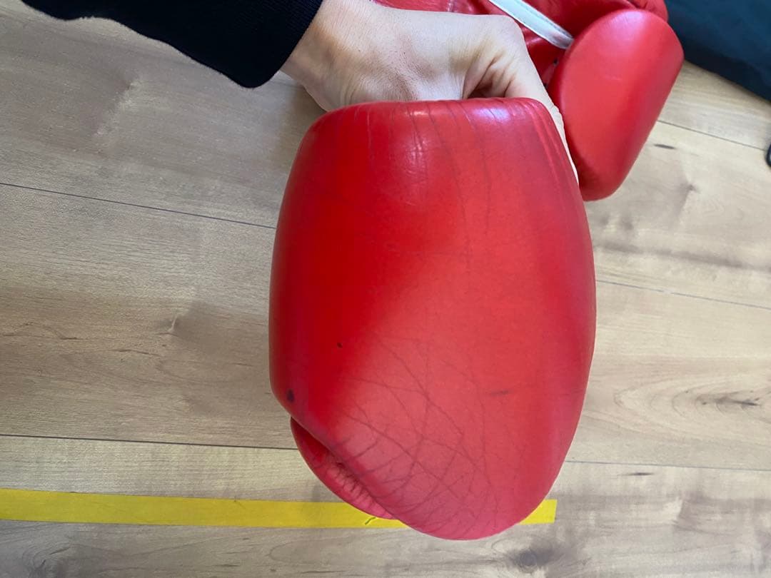 Winning ボクシンググローブ 赤 8oz