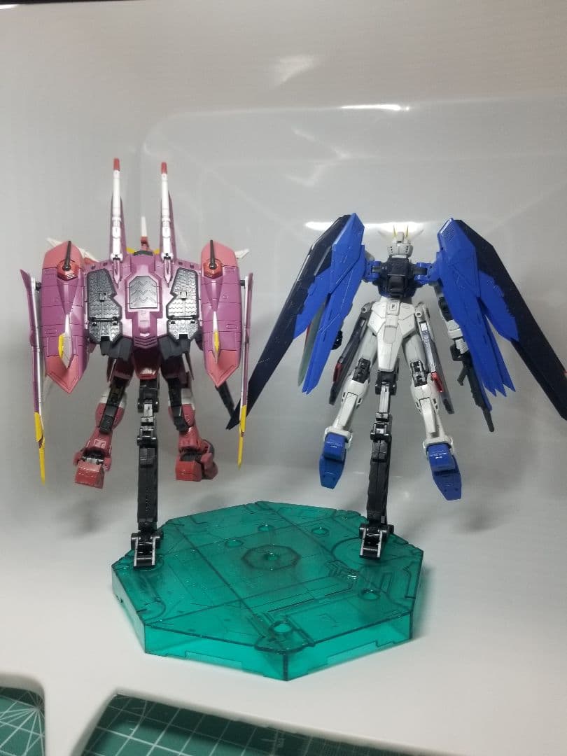 RG　ストライクガンダム　ジャスティスガンダム　フリーダムガンダム