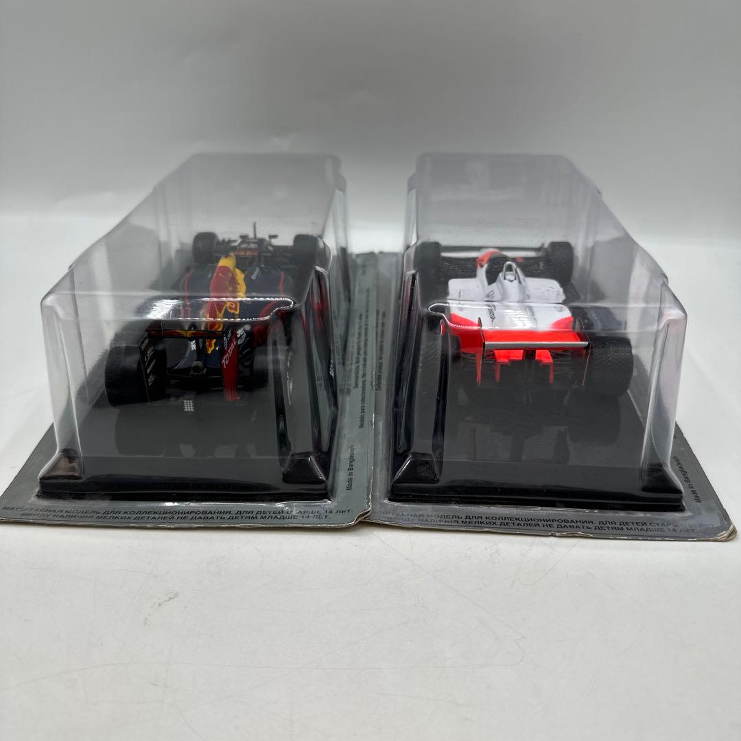 ディアゴスティニ　レッドブル＆マクラーレン ミニカー　ホンダ　アイルトン、　セナ