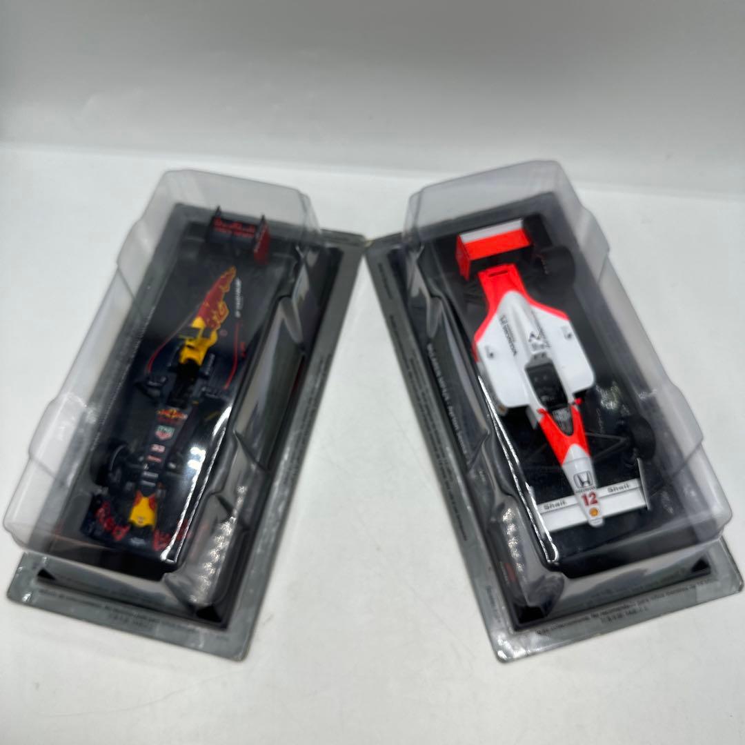ディアゴスティニ　レッドブル＆マクラーレン ミニカー　ホンダ　アイルトン、　セナ