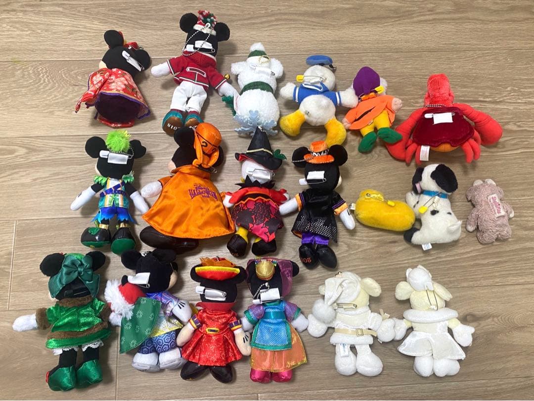 Disney ぬいば　大量　ヴィンテージ　18体　プラスおまけ1