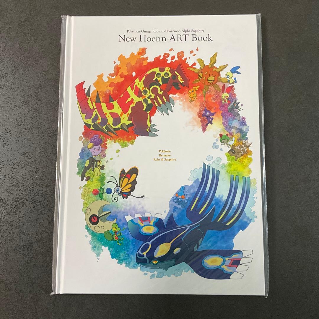 ポケモン　アートブック4冊・クリアポスターセット