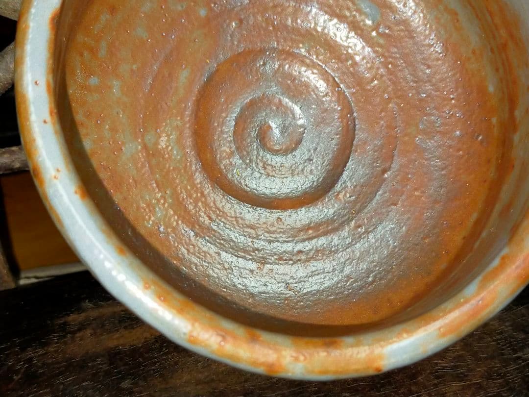 ♥川崎大師　記念　茶碗　⓼　鼠志野　【和】　金剛山主作　共箱付き　志野　茶道具