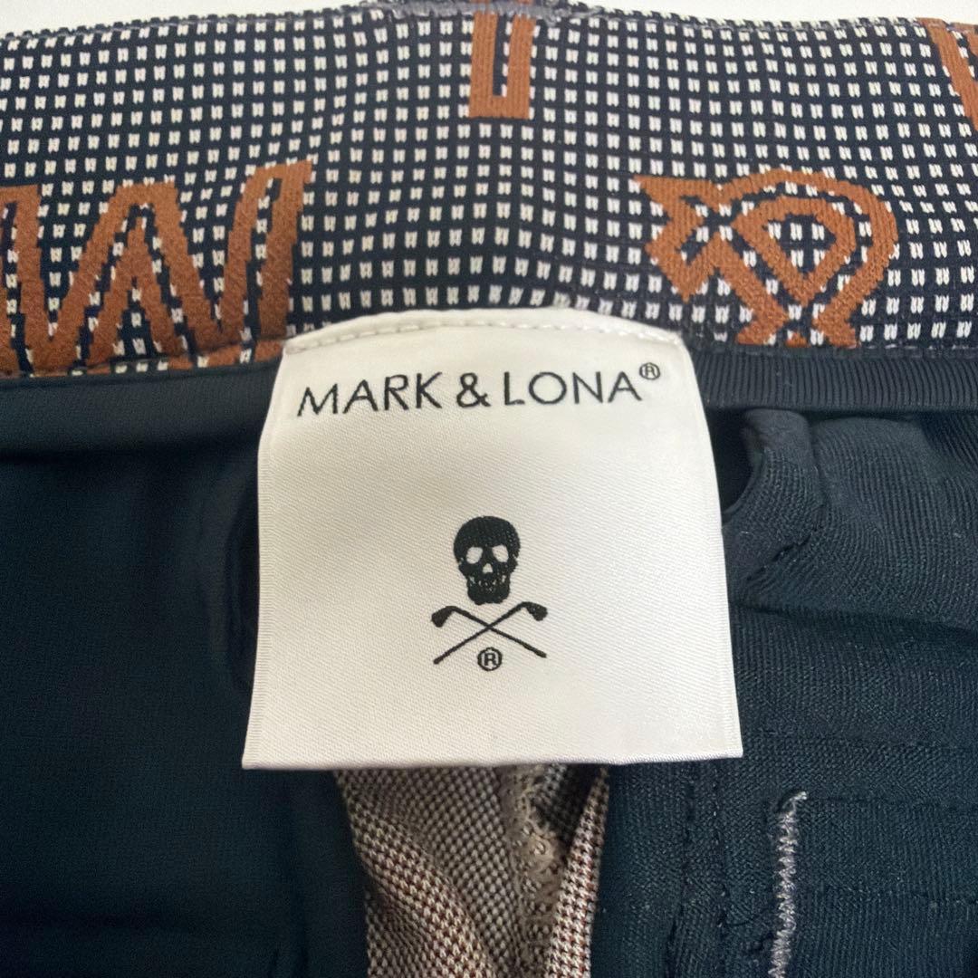 MARK & LONA ロゴパターンパンツ