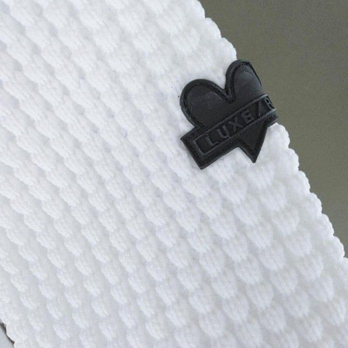 LUXE/R GOLF ダウンフェザーワッフル切替えパーカー45763WHL②