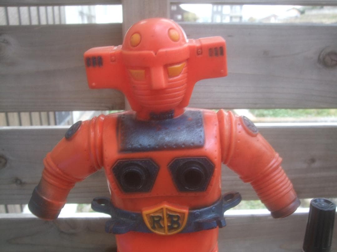 V*n様 当時物★レッドバロン ソフビ ★ブルマァク製 NTV 宜弘社